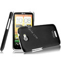 IMAK Ultrathin Matte Color Covers Hard Cases for HTC One X Superme Edge S720E G23 - Black