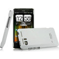 IMAK Ultrathin Matte Color Covers Hard Cases for HTC Raider 4G X710E G19 - White