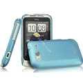 IMAK Ultrathin Matte Color Covers Hard Cases for HTC Wildfire S A510c G13 - Blue