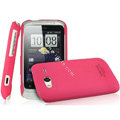 IMAK Ultrathin Matte Color Covers Hard Cases for HTC Wildfire S A510c G13 - Rose