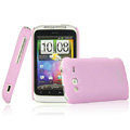 IMAK Ultrathin Matte Color Covers Hard Cases for HTC Wildfire S A510e G13 - Pink