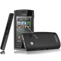 IMAK Ultrathin Matte Color Covers Hard Cases for Nokia 500 - Black