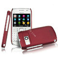 IMAK Ultrathin Matte Color Covers Hard Cases for Nokia E6 - Red