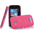 IMAK Ultrathin Matte Color Covers Hard Cases for Nokia Lumia 610 - Rose