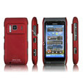 IMAK Ultrathin Matte Color Covers Hard Cases for Nokia N8 - Red