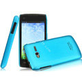 IMAK Ultrathin Matte Color Covers Hard Cases for TCL S600 - Blue
