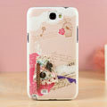 Birdcage Hard Cases Covers Skin for Samsung N7100 GALAXY Note2 - Pink