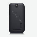 Nillkin Super Matte Hard Cases Skin Covers for HTC T528t One ST - Black