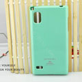 TPU Soft Cases Colorful Covers Skin for LG F160L Optimus LTE II 2 - Light green