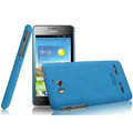 IMAK Cowboy Shell Quicksand Hard Cases Covers for Huawei U8950D C8950D G600 - Blue