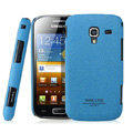 IMAK Cowboy Shell Quicksand Hard Cases Covers for Samsung i8160 Galaxy Ace 2 - Blue