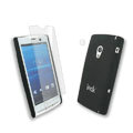 IMAK Ultrathin Color Covers Hard Cases for Sony Ericsson Xperia X10 - Black