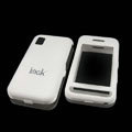 IMAK Ultrathin Matte Color Covers Hard Back Cases for Samsung Star S5230c S5233 - White