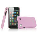 IMAK Ultrathin Matte Color Covers Hard Back Cases for Samsung i9000 Galaxy S i9001 - Pink