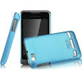 IMAK Ultrathin Matte Color Covers Hard Cases for Motorola XT390 - Blue