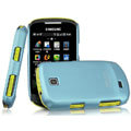 IMAK Ultrathin Matte Color Covers Hard Cases for Samsung GALAXY Mini S3850 S5570 I559 - Blue