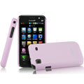 IMAK Ultrathin Matte Color Covers Hard Cases for Samsung i9008L - Pink