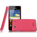 IMAK Ultrathin Matte Color Covers Hard Cases for Samsung i9070 Galaxy S Advance - Rose