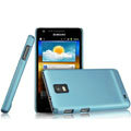IMAK Ultrathin Matte Color Covers Hard Cases for Samsung i919 GALAXY SII - Blue