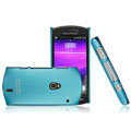 IMAK Ultrathin Matte Color Covers Hard Cases for Sony Ericsson Xperia Neo MT15i MT11i - Blue