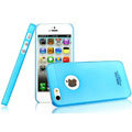 IMAK Water Jade Shell Hard Cases Covers for iPhone 5 - Blue