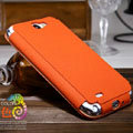 Nillkin Stylish Color Leather Cases Holster Covers for Samsung N7100 GALAXY Note2 - Orange