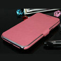 Leather Cases with stent holster Covers skin for Samsung N7100 GALAXY Note2 - Pink