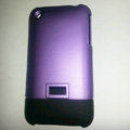 Matte plastic Hard Back Cases Skin Covers for iPhone 3G/3GS - Purple