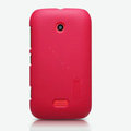 Nillkin Super Matte Hard Cases Skin Covers for Nokia Lumia 510 - Red