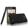 IMAK Cowboy Shell Quicksand Hard Cases Covers for HTC T528d One SC - Black