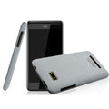 IMAK Cowboy Shell Quicksand Hard Cases Covers for HTC T528w One SU - Gray