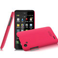 IMAK Ultrathin Matte Color Covers Hard Cases for HTC T528d One SC - Rose
