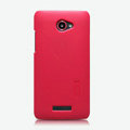 Nillkin Super Matte Hard Cases Skin Covers for HTC X920e Droid DNA - Red