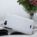 Nillkin Super Matte Hard Cases Covers for Sony Ericsson ST26i Xperia J - White
