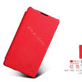 Nillkin leather Cases Holster Covers for LG P765 Optimus L9 - Red