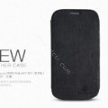 Nillkin leather Cases Holster Covers for Samsung I939D GALAXY SIII - Black