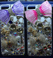 S-warovski crystal cases Bling Bowknot diamond cover for iPhone 5 - Pink