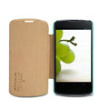 Nillkin Fresh leather Case button Holster Cover Skin for LG E960 Nexus 4 - Green