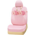 VV 3D flower Lyocell Custom Auto Car Seat Cover Set - Pink