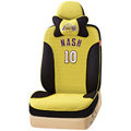 VV Sports mesh Custom Auto Car Seat Cover Set - Yellow Black