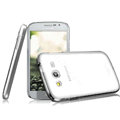 IMAK Crystal Case Hard Cover Transparent Shell for Samsung i9080 i9082 Galaxy Grand DUOS - White