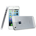 IMAK Crystal Case Hard Cover Transparent Shell for iPhone 5 - White