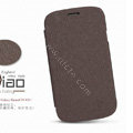 Nillkin England Retro Leather Case Holster Cover for Samsung i9080 i9082 Galaxy Grand DUOS - Brown