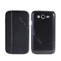 Nillkin Fresh leather Case Bracket Holster Cover Skin for Samsung i9080 i9082 Galaxy Grand DUOS - Black