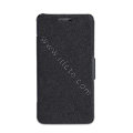 Nillkin Fresh leather Case button Holster Cover Skin for Samsung i8258 - Black