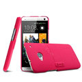 IMAK Ultrathin Matte Color Cover Support Case for HTC One 802t 802w 802d - Rose