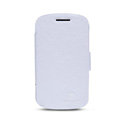 Nillkin Victory leather Case Button Holster Cover Skin for BlackBerry Q10 - White