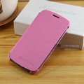 Flip leather Case Holster Cover Skin for Samsung i9250 Galaxy Nexus - Pink