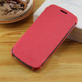 Flip leather Case Holster Cover Skin for Samsung i9250 Galaxy Nexus - Red