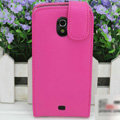 Flip leather Case Holster Cover for Samsung i9250 Galaxy Nexus - Rose